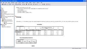 SPSS Tutorial: One Way ANOVA