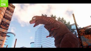 Kaiju Universe ! All Shin Godzilla Roars In RTX Shaders Cinematic | ROBLOX