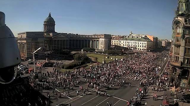 Крестный ход в Санкт-Петербурге 12 сентября 2015 смотреть онлайн