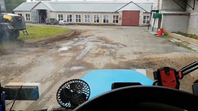 Агромаш 50ТК.  Везу пеллеты с пеллетного завода (шабашка)