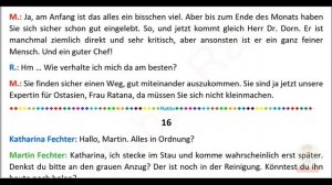 Deutsch lernen im Schlaf & Hören Lesen und Verstehen Niveau B2 - Alltag und Beruf 1/4 - 20