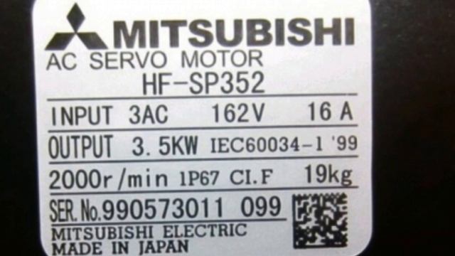 TESTING JOG MODE | MITSUBISHI |3.5kw (3500w) |MR-J3-350A |AF-SR352 | Electronics Panga смотреть онлайн