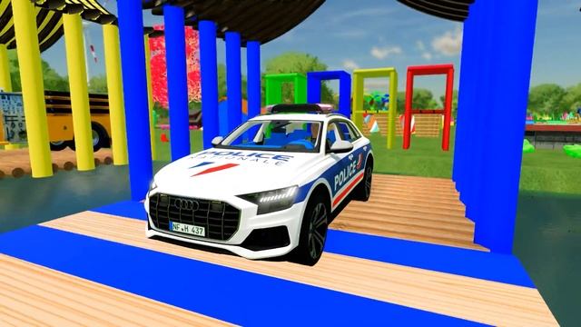 TRANSFERRING EMERGENCY SHARAN, SPRINTER & DODGE WITH MERCEDES TRUCKS! Farming Simulator 22 смотреть онлайн