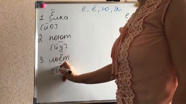 Буквы е, ё, ю, я обозначают два звука смотреть онлайн