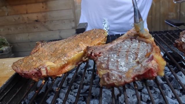 Как можно сочно мариновать мясо говядины для жарки на мангале смотреть онлайн