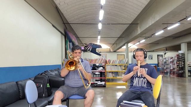 Carinhoso - Pixinginha (Trombone e Flauta Doce) смотреть онлайн