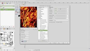 GIMP + G'MIC Fire Effect Tutorial