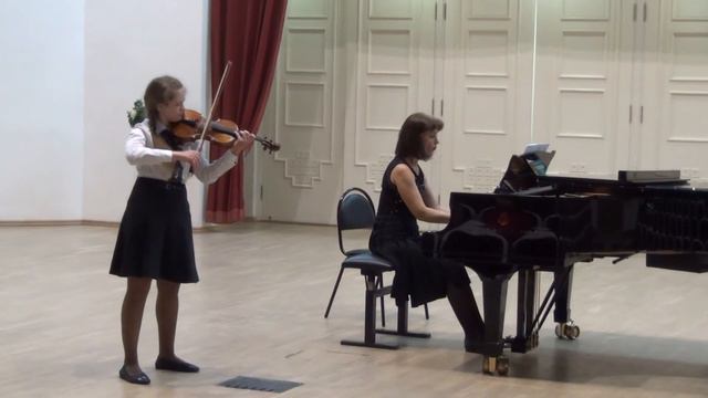 Д.Кабалевский. Концерт для скрипки с оркестром.Исп.Дарья Седых. смотреть онлайн