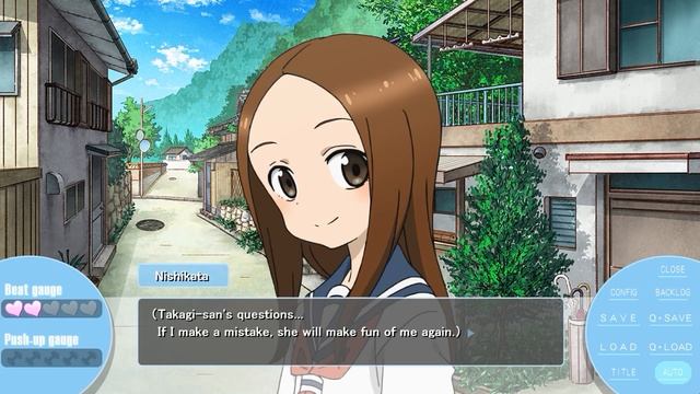 Karakai Jozu no Takagi-san ~Karakai Simulation Game~ Walkthrough # 1 (Eng Subs) [Beat MAX Ending] смотреть онлайн