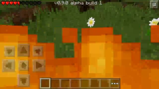 Баг с лавой в minecraft PE 0.9.0 смотреть онлайн