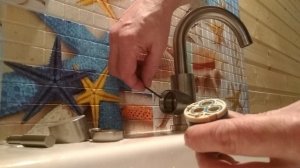 Замена, ремонт картриджа смесителя для раковины. мойки LEDEME.