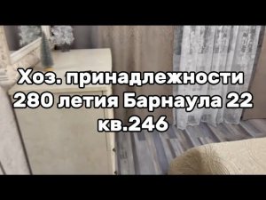 Хоз. Принадлежности 280-летия Барнаула 22 кв. 246
