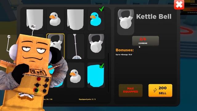 СИМУЛЯТОР СИЛАЧА! ПОДНЯЛ 999,999,999 КГ САМЫЙ СИЛЬНЫЙ В МИРЕ КАЧЕК! Strongman Simulator ROBLOX смотреть онлайн