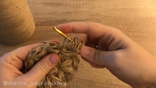 САЛФЕТКА ИЗ ДЖУТА смотреть онлайн