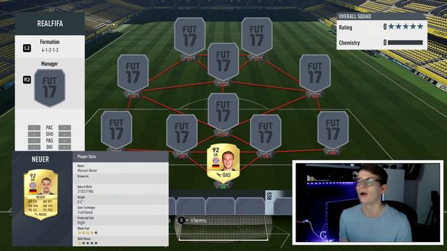 FIFA 17 - BEST BUNDESLIGA SQUAD BUILDER! - FIFA 17: ULTIMATE TEAM (DEUTSCH) - REUS & CO! смотреть онлайн
