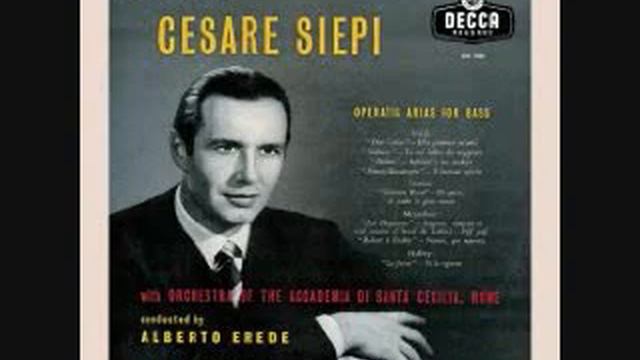 Cesare Siepi: Il Lacerato Spirito