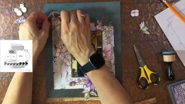 Scrapbooking Process Video #100: Stretch the Sketch "Today" смотреть онлайн