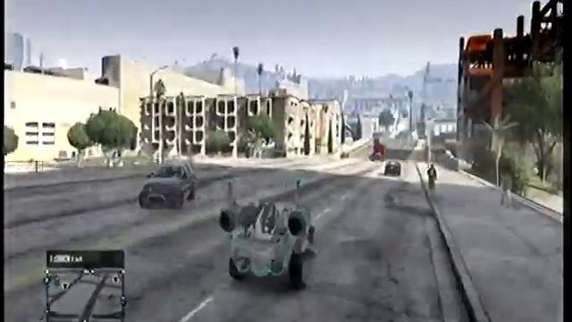 GTA 5 online - How to get alien car online (space docker) смотреть онлайн