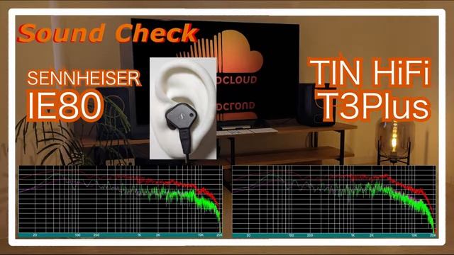 SENNHEISER IE80 vs TIN HiFi T3Plus [ IEMs Chinese In-Ear headphones Sound Comparison 中華イヤホン音比較] смотреть онлайн