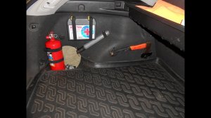 Chevrolet Cruze Универсал - крепление мелочей в багажник.