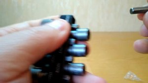 Качественный набор головок для шуруповёрта.