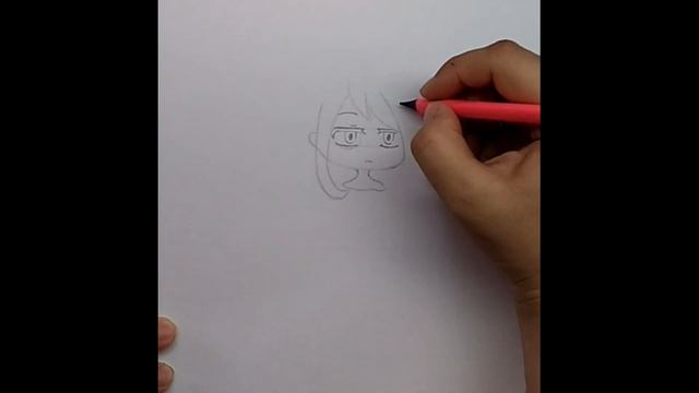 Practicing drawing // Как нарисовать Nemu // Gacha life // gachalife character