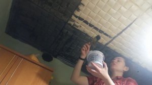 Как я красила потолок из плитки / темный потолок / покраска потолка
