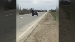Дрифт на Мотоцикле Урал #урал #дрифт #скорость