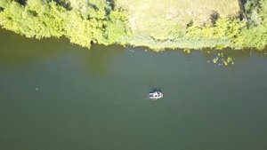 Природа родного края, река Красивая меча - видео с дрона