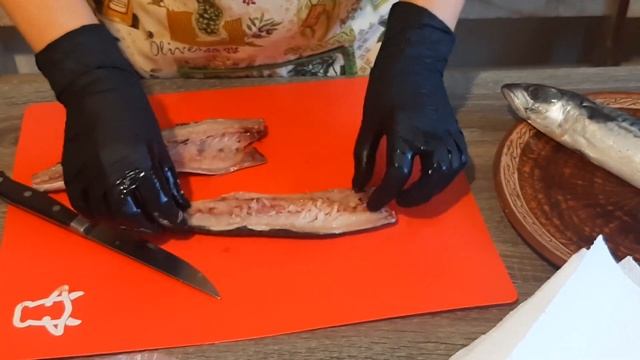 Как разделать Скумбрию на Филе смотреть онлайн