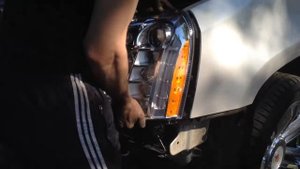 LED фары для Cadillac Escalade Platinum