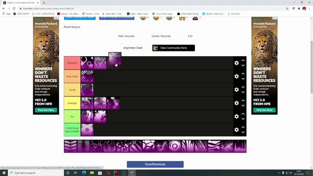 *UPDATED 2020* I CREATED A BLACK MARKET TIER LIST FOR ROCKET LEAGUE! | Rocket League BMD Tier List смотреть онлайн