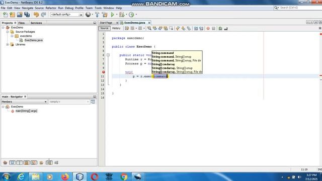 Java the complete Reference Ninth Edition (Chapter 17) Example (7) Executing Other Programs смотреть онлайн