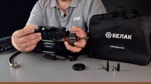 ХИТ ПРОДАЖ! Компрессор автомобильный двухпоршневой "Мистраль - 55М" БелАК БАК.99167 - Обзор
