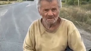 хохол говорит по немецки и глумится над Русским дедушкой