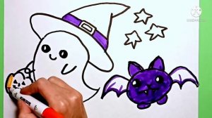 летучая мышь рисунок / bat drawing