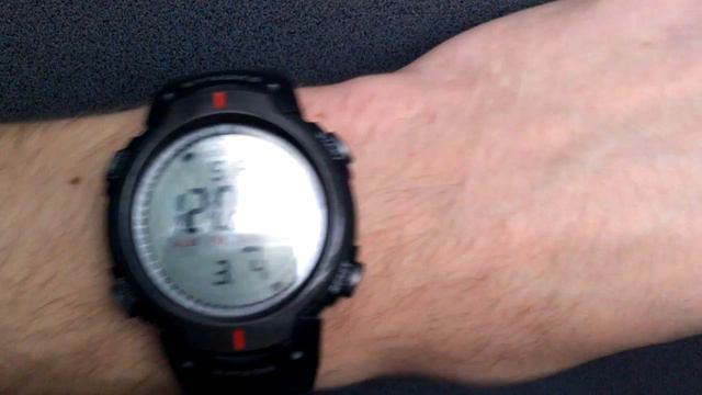 Звук будильника в часах Synoke 61576 смотреть онлайн