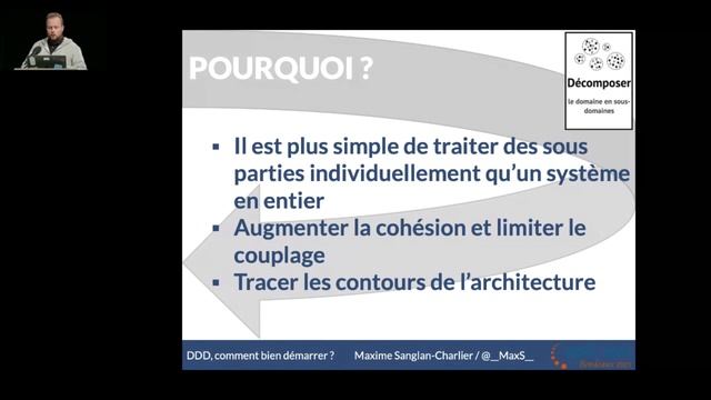 Maxime Sanglan Charlier - Le Domain Driven Design, comment bien démarrer ? смотреть онлайн
