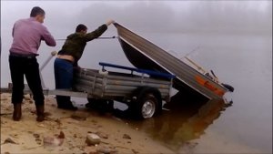 Первый спуск Вельбот 37 на воду