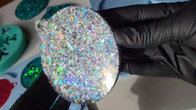 Holographic resin ornaments DIY смотреть онлайн