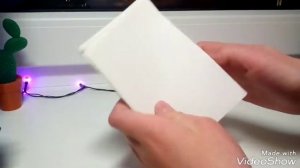 DIY блокнот без степлера и сшивания!