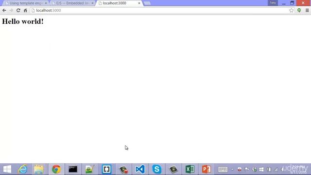9 04 Templates and Template Engines смотреть онлайн