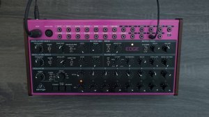 Behringer EDGE - Making Beats From Another Galaxy