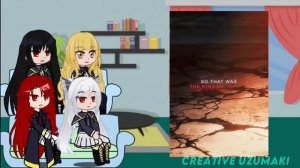 The Eminence In Shadow React To Gojo & Sukuna As New Member of Shadow Garden|| Gacha Reaction |(2/2