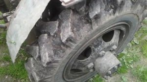 На самодельный трактор вместо зида установили китайский дизель
