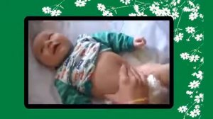 Как делать массаж при коликах у младенца