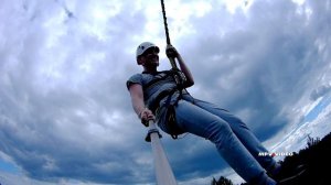 Прыжок с трубы ~ роупджампинг ~ прыжки с верёвкой