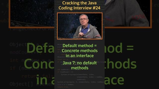 What is a default method? - Cracking the Java Coding Interview