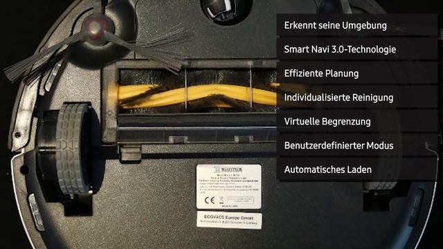 Saugroboter Ecovacs Deebot 900 | Deutsch смотреть онлайн
