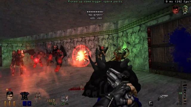 Zone 400 #1 [Doom 2 wad /w Trailblazer & EVP mods] смотреть онлайн